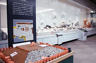 古墳とその時代展示風景