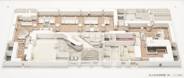 現在の常設展を検討したときの模型