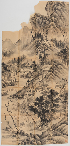 竹洞画の元になった作品を写したもの