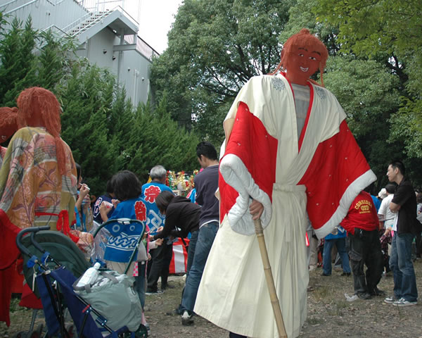 七所神社の猩々