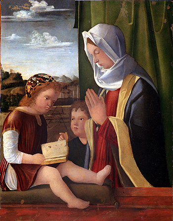 聖母子と洗礼者聖ヨハネ