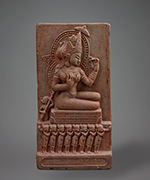 輿の上の摩耶夫人（パガン様式(ミャンマー) 11～12世紀）