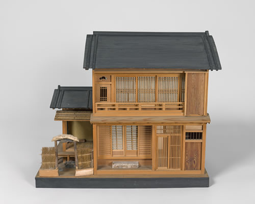 鳴滝の家屋模型